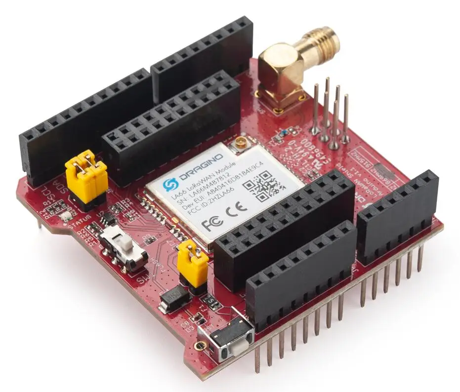 LA66 LoRaWAN разширителна платка-3