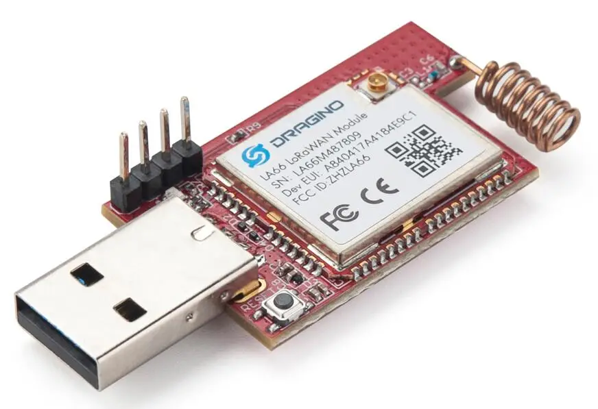 1 × LA66 USB адаптер Размери и тегло Размер: 10 × 8 × 3 cm Тегло: 32.5 g-2