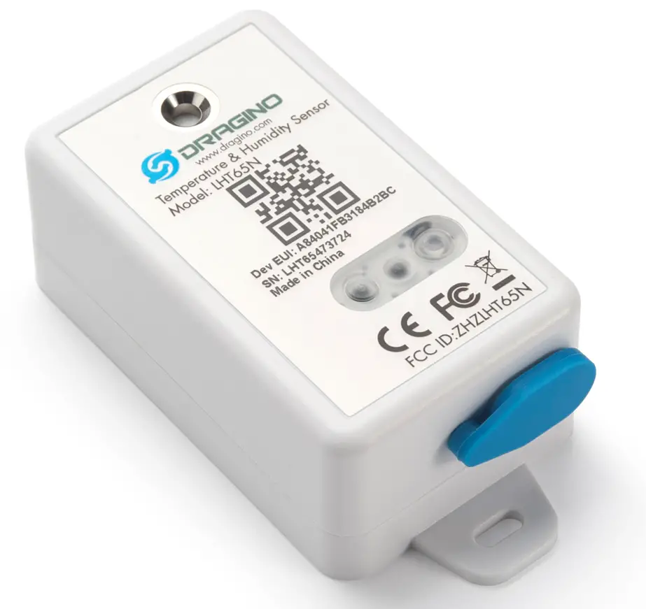 LHT65N - LoRaWAN температурен и влагомерен сензор