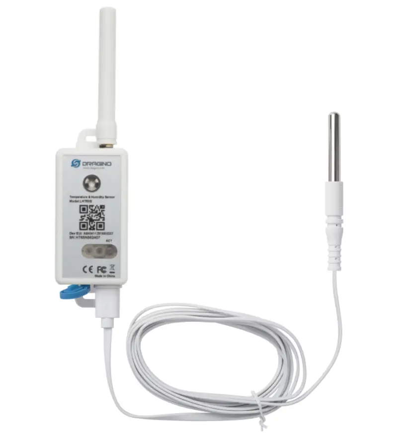 LHT65S - LoRaWAN температурен и влагомерен сензор