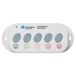 PB05-L - LoRaWAN бутонен панел с 5 бутона